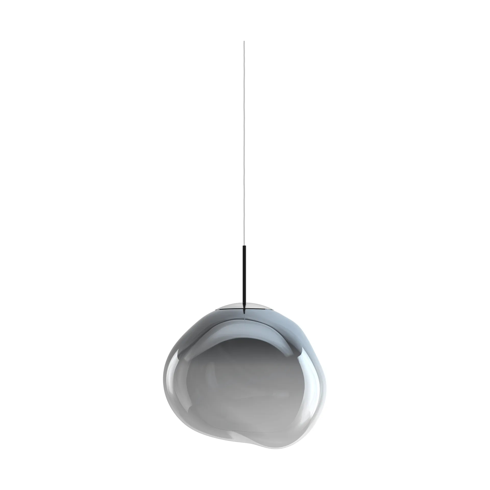 Lampada LED a sospensione Melt, Nichel Tom Dixon