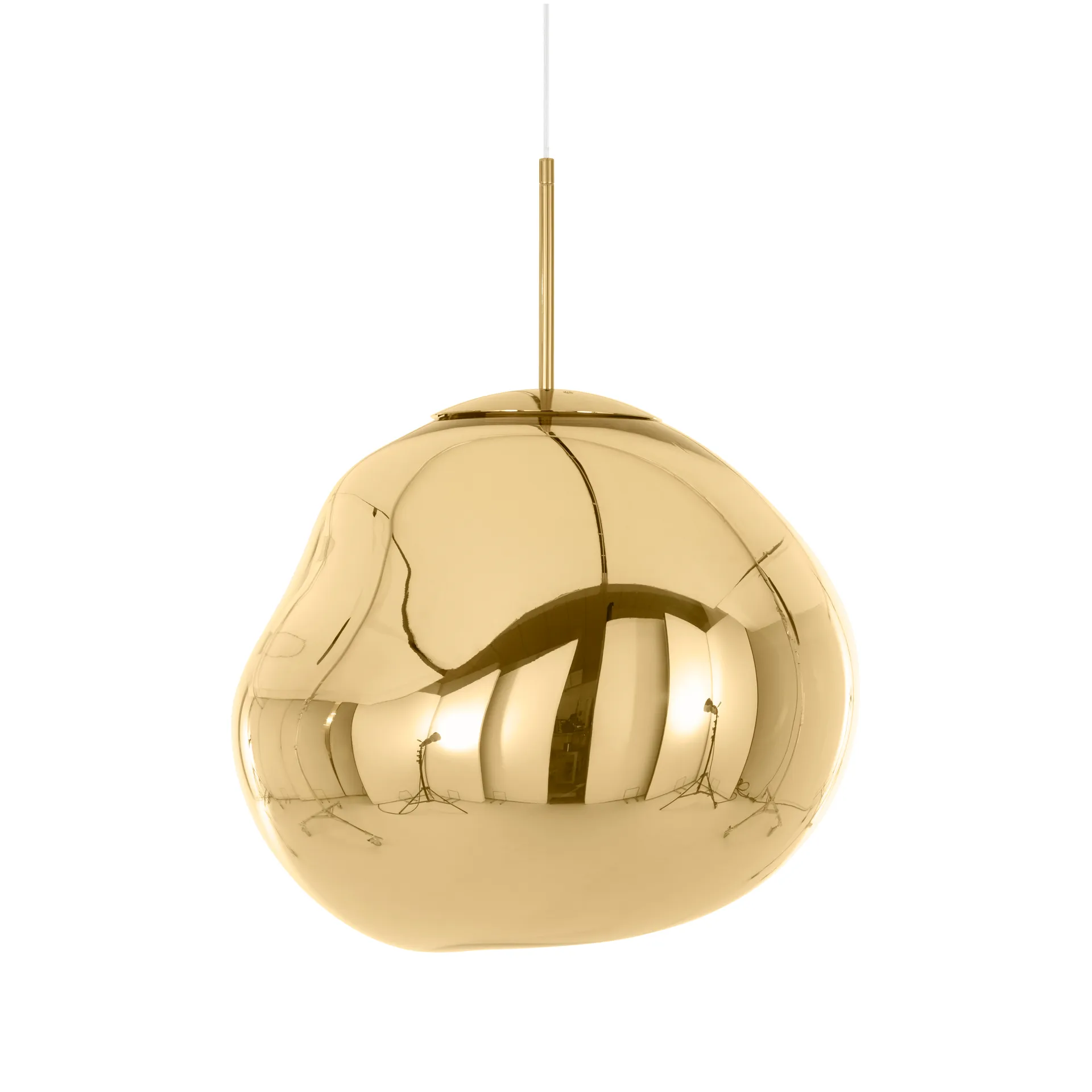 Lampada LED a sospensione Melt, Oro Tom Dixon