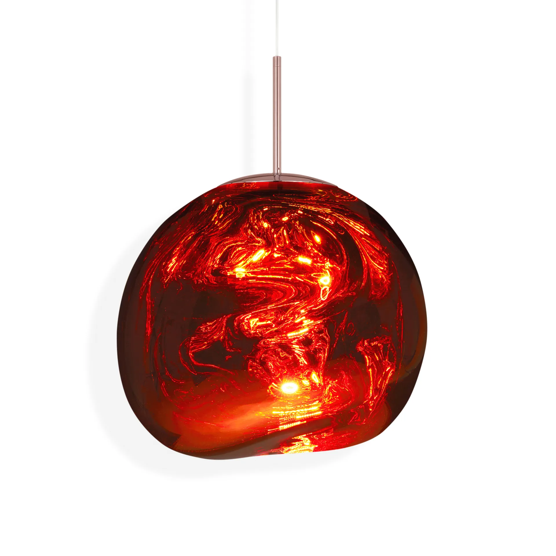 Lampada LED a sospensione Melt, Rame Tom Dixon