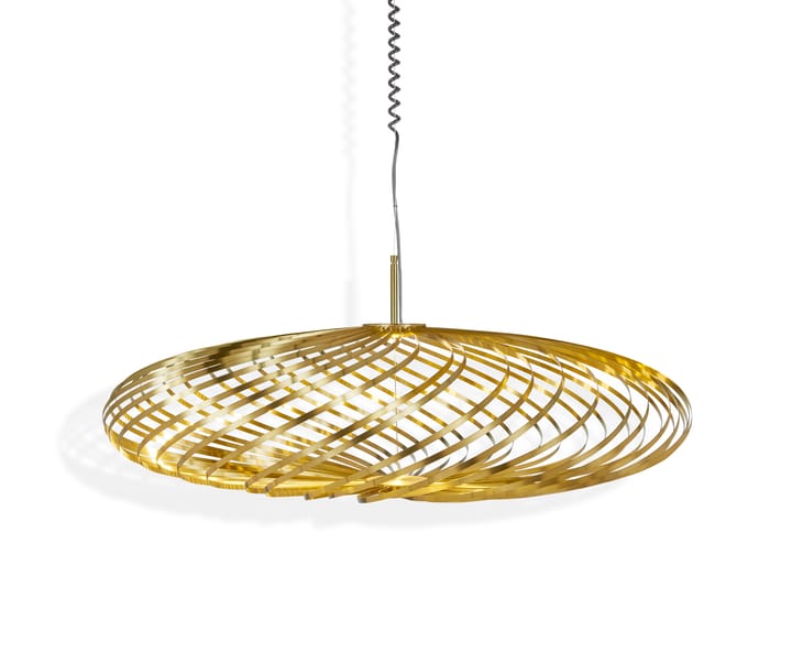 Lampada LED a sospensione Spring ottone, Medio Tom Dixon