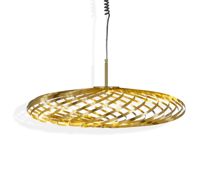 Lampada LED a sospensione Spring ottone, Piccolo Tom Dixon