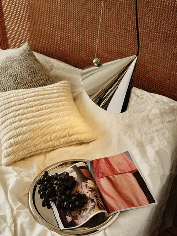 Lampada sospesa Pose - Argento, Ø25×24,5 cm - Tom Dixon