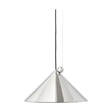 Lampada sospesa Pose - Argento, Ø43x30 cm - Tom Dixon