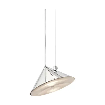 Lampada sospesa Pose - Argento, Ø43x30 cm - Tom Dixon