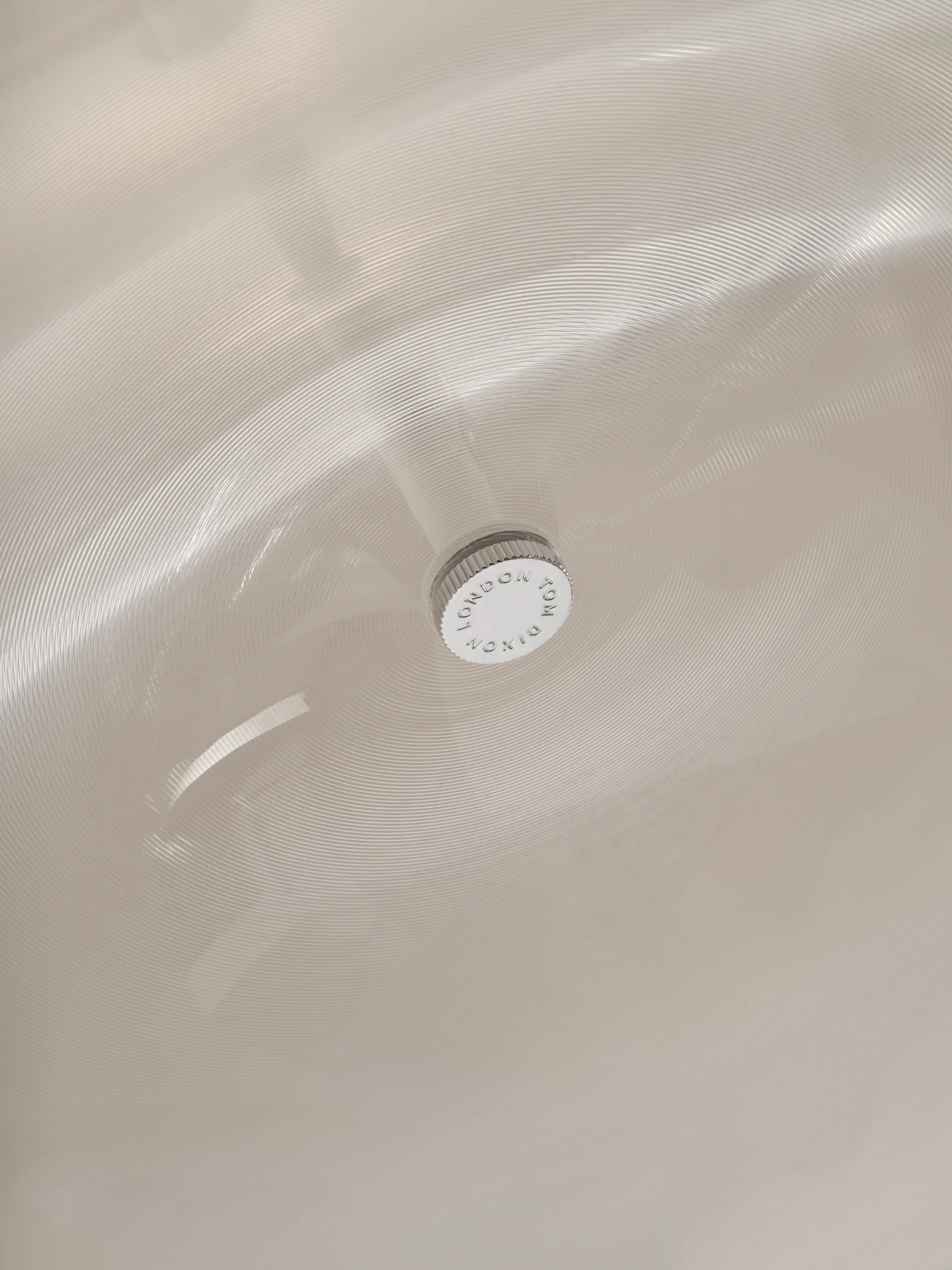 Lampada sospesa Pose, Argento, Ø43x30 cm Tom Dixon