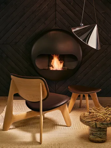 Lampada sospesa Pose - Argento, Ø43x30 cm - Tom Dixon