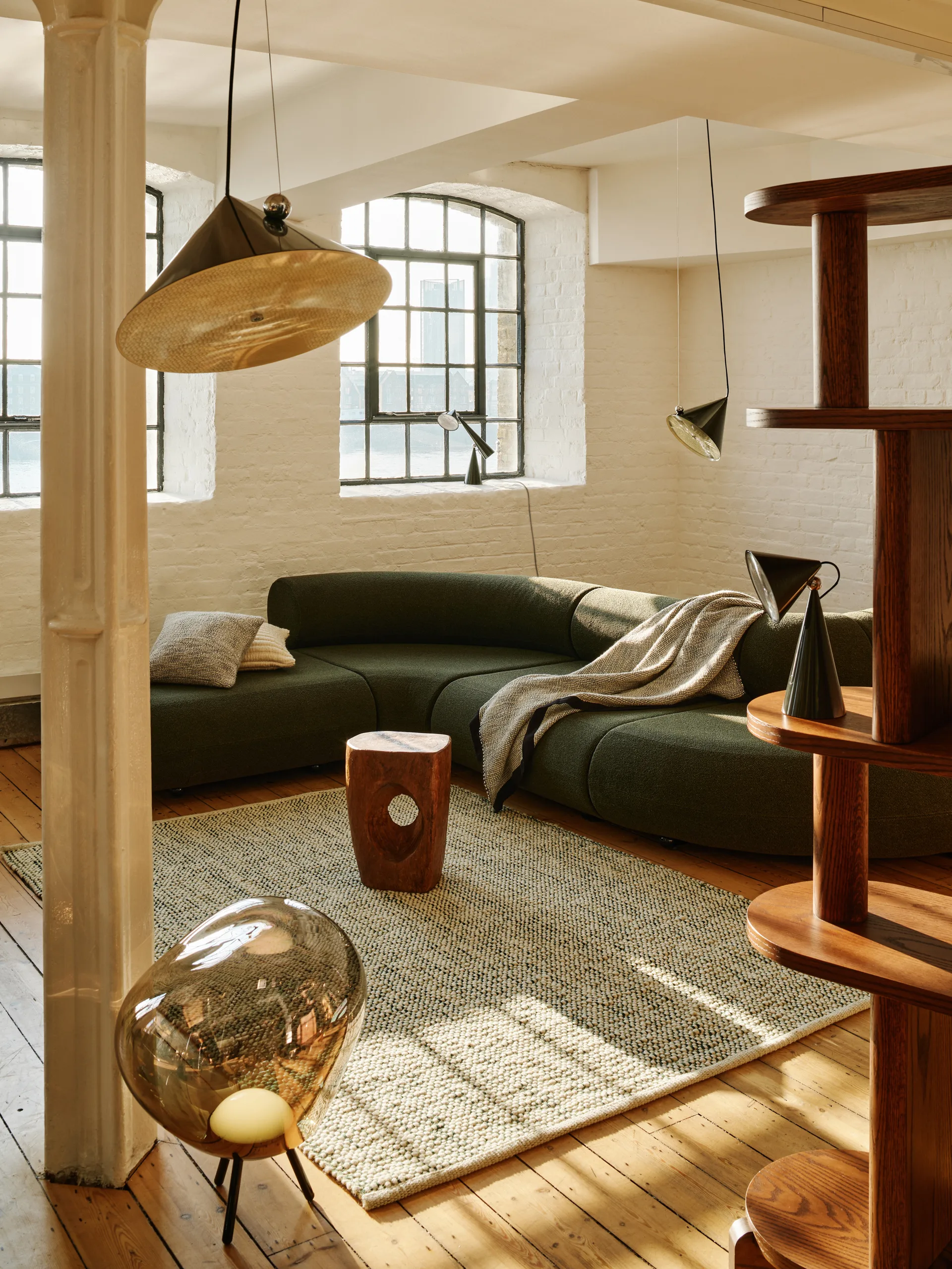 Lampada sospesa Pose, Kelp, Ø25x24,5 cm Tom Dixon