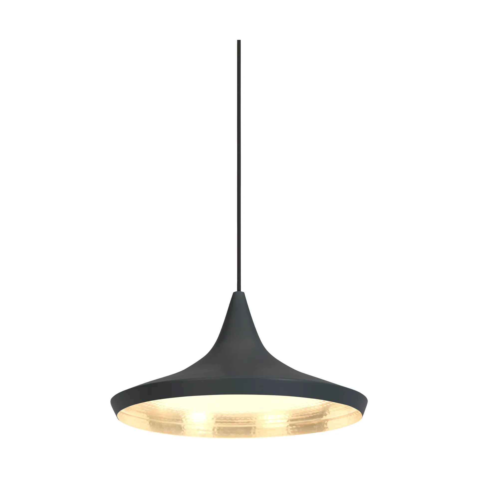 Lampadario a sospensione Beat Wide LED Ø36 cm, Nero Tom Dixon