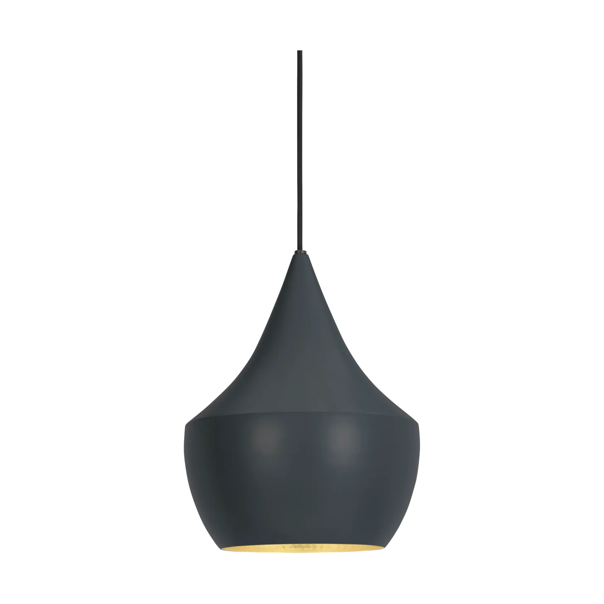 Lampadario a sospensione LED Beat Fat Ø30 cm, Nero Tom Dixon
