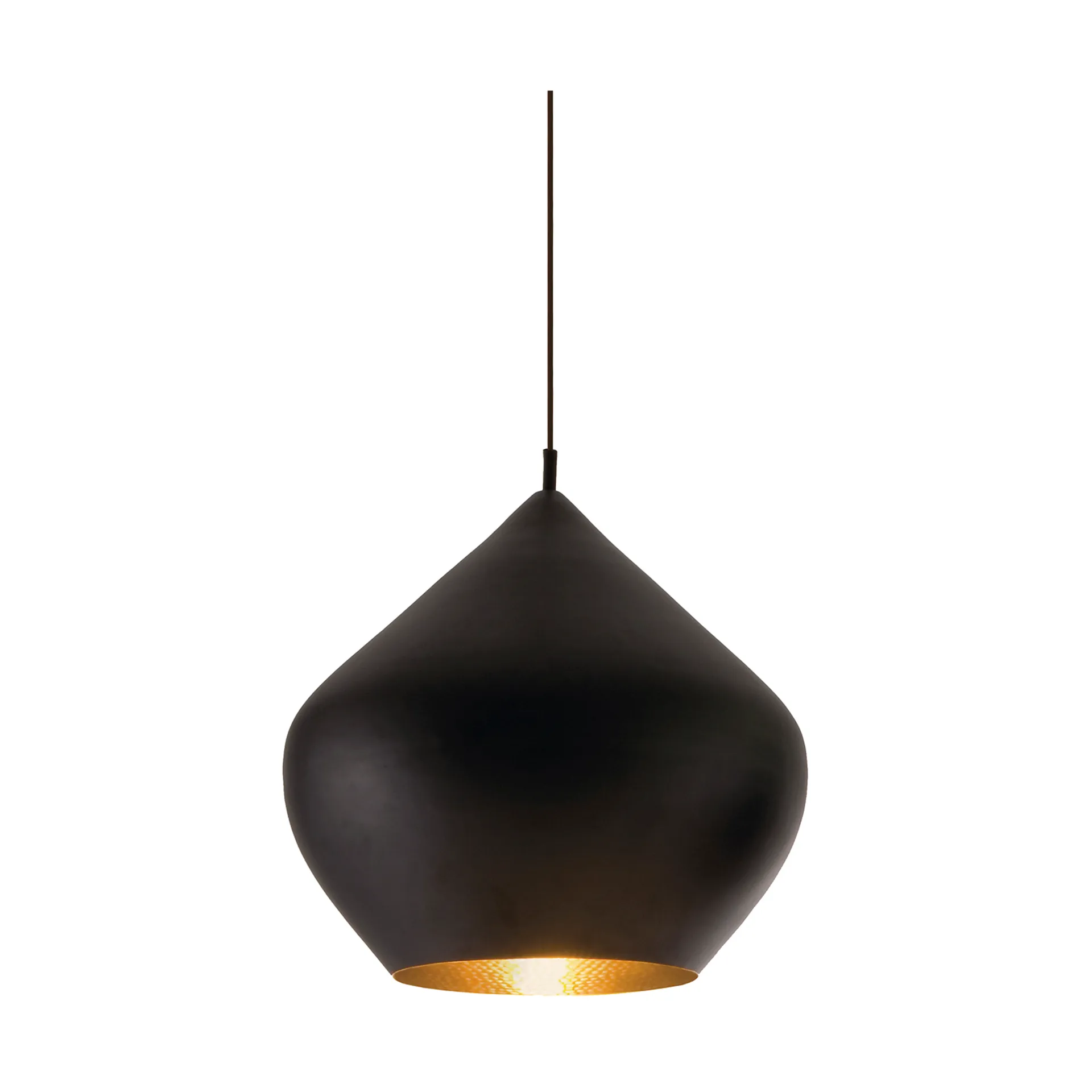 Lampadario a sospensione LED Beat Stout Ø52 cm, Nero Tom Dixon