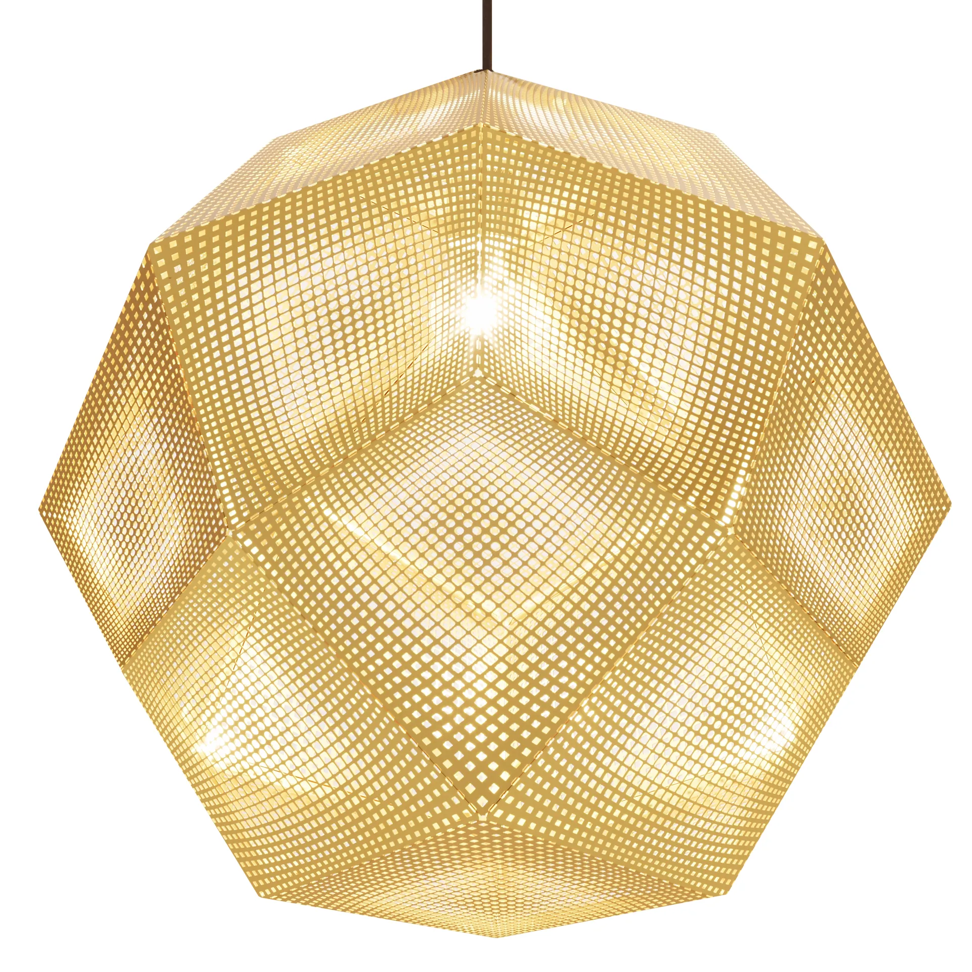 Lampadario Etch 50 cm, Ottone Tom Dixon