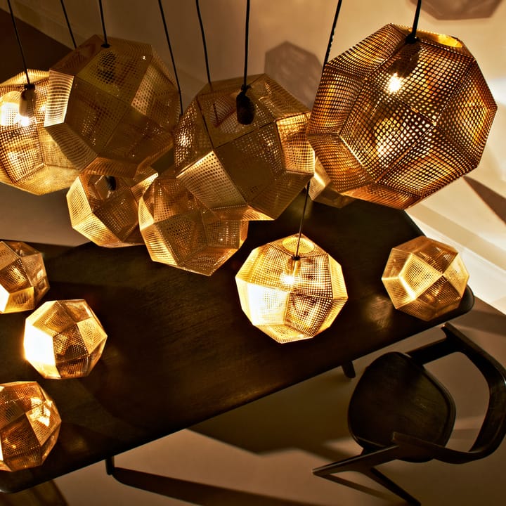 Lampadario Etch 50 cm, Ottone Tom Dixon