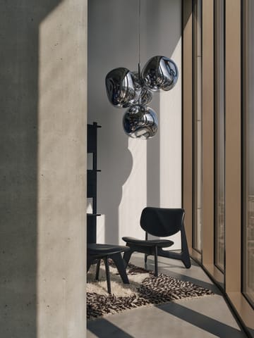 Lampadario grande Melt Chandelier LED 196 cm - Argento - Tom Dixon
