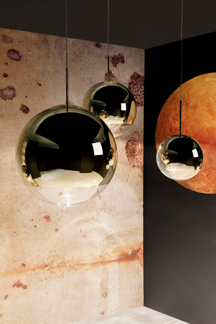 Lampadario LED Mirror Ball Ø 25 cm - Oro - Tom Dixon