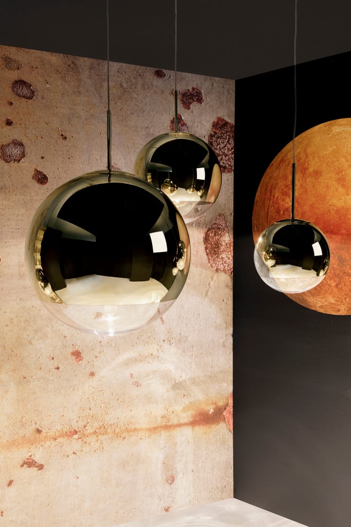 Lampadario LED Mirror Ball Ø 40 cm - Oro - Tom Dixon