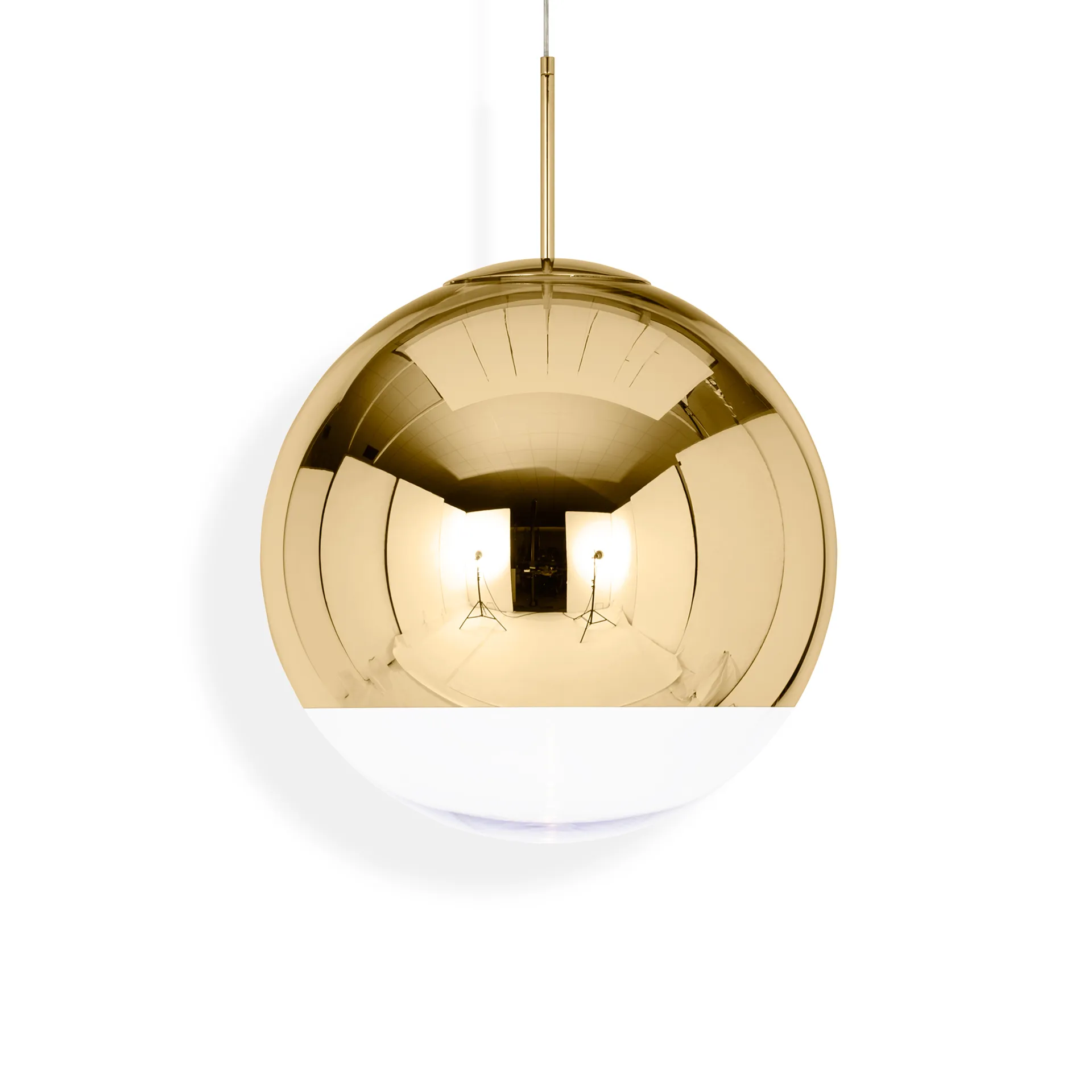 Lampadario LED Mirror Ball Ø 50 cm, Oro Tom Dixon