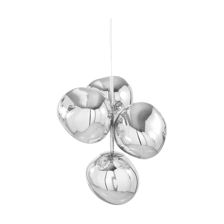 Lampadario Melt Chandelier mini LED 63,4 cm - Argento - Tom Dixon