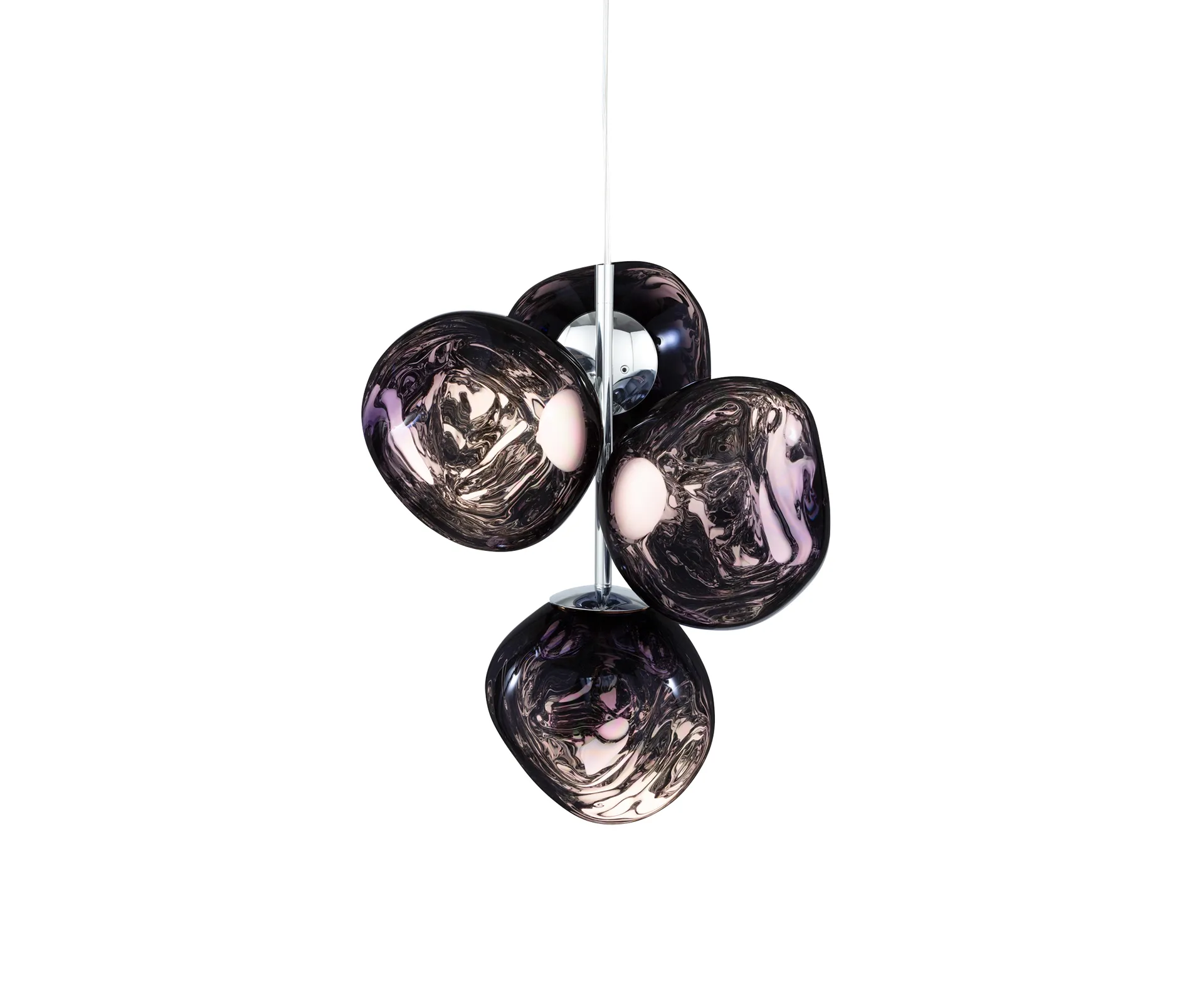 Lampadario Melt Chandelier mini LED 63,4 cm, Fumo Tom Dixon