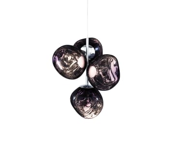 Lampadario Melt Chandelier mini LED 63,4 cm - Fumo - Tom Dixon