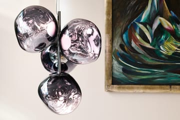 Lampadario Melt Chandelier mini LED 63,4 cm - Fumo - Tom Dixon