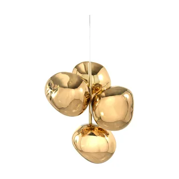 Lampadario Melt Chandelier mini LED 63,4 cm - Oro - Tom Dixon