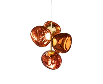 Lampadario Melt Chandelier mini LED 63,4 cm - Rame - Tom Dixon