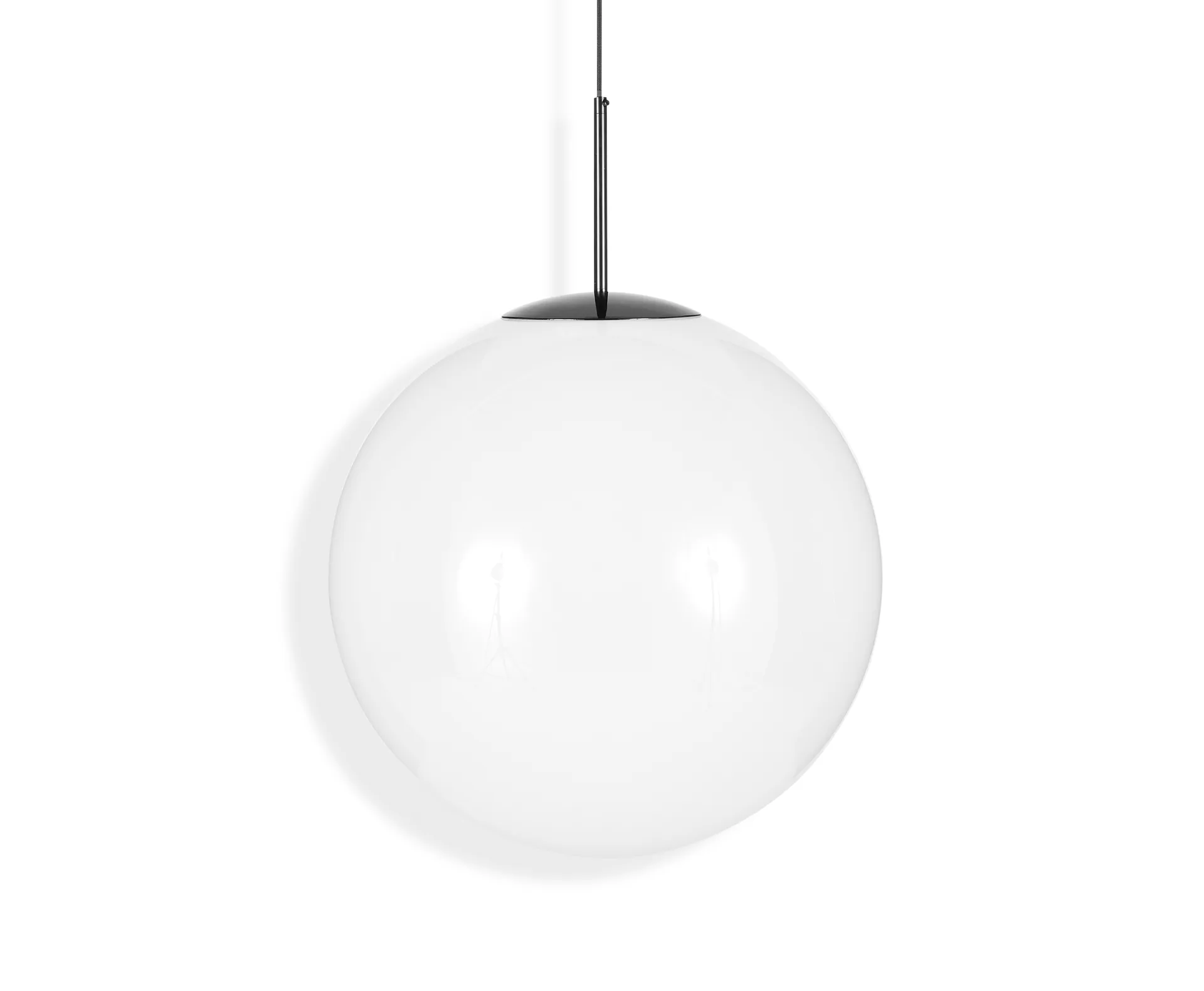 Lampadario Opal Ø 50 cm, Bianco Tom Dixon