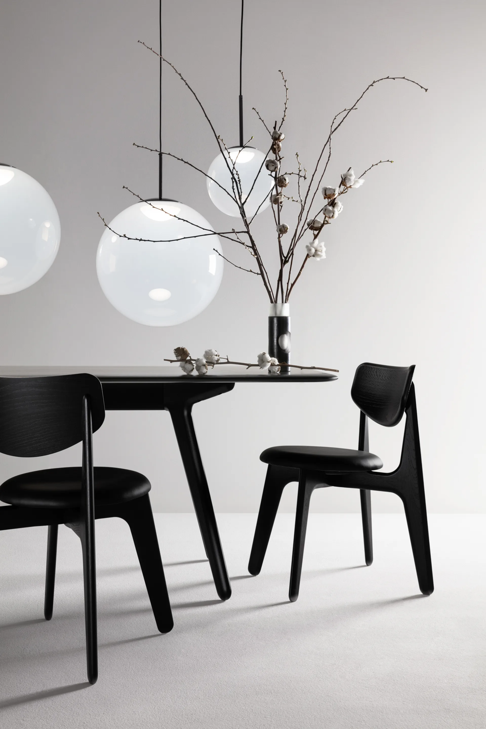 Lampadario Opal Ø 50 cm, Bianco Tom Dixon