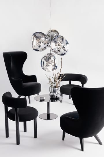 Lampadario piccolo Melt Chandelier LED 103 cm - Argento - Tom Dixon