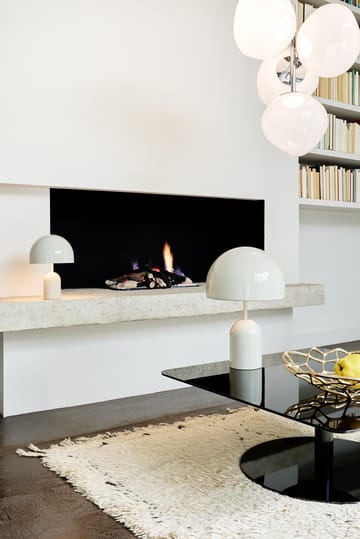 Lampadario piccolo Melt Chandelier LED 103 cm - Opale-argento - Tom Dixon