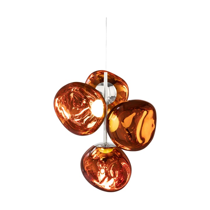Lampadario piccolo Melt Chandelier LED 103 cm - Rame - Tom Dixon