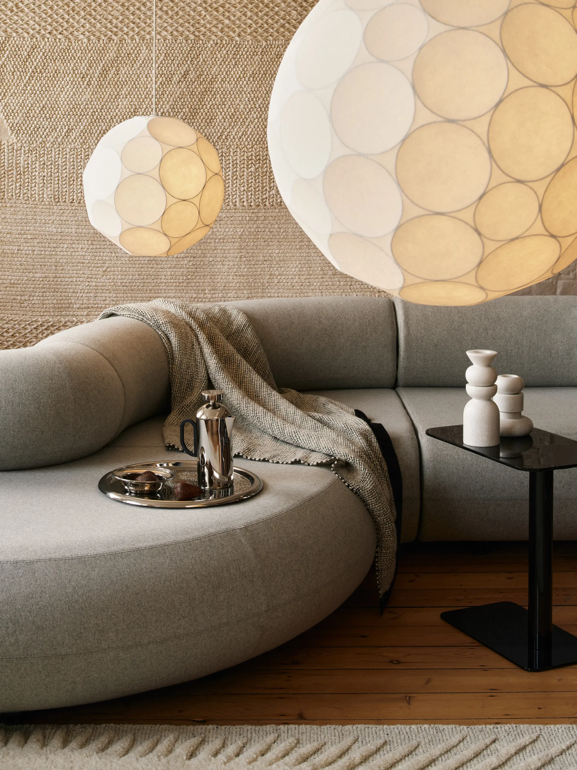 Lampadario Soft Ø45 cm, Bianco Tom Dixon