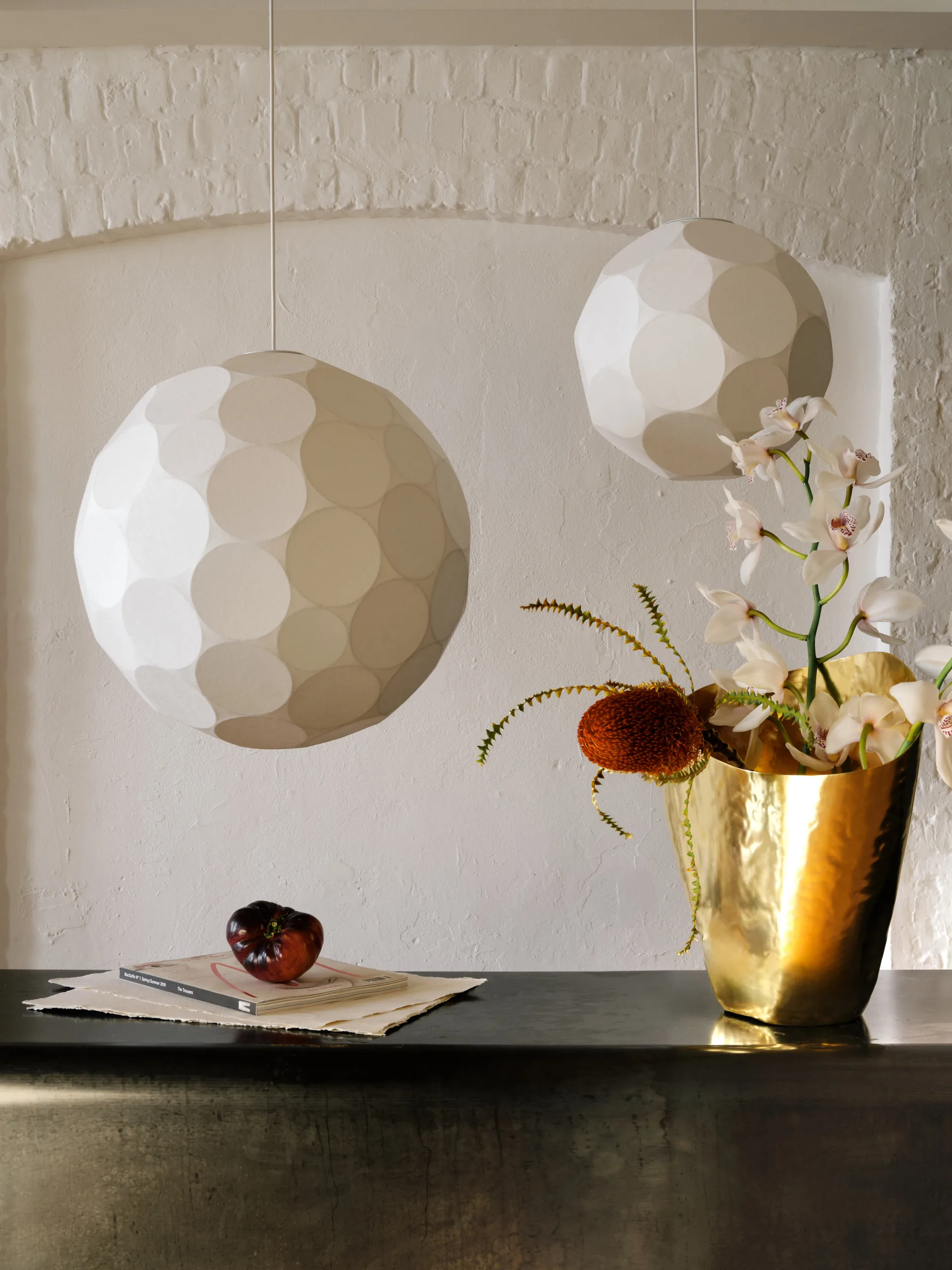 Lampadario Soft Ø60 cm, Bianco Tom Dixon