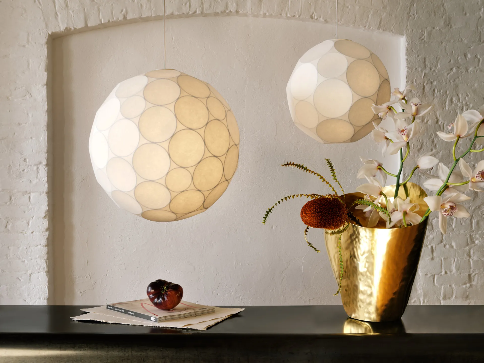 Lampadario Soft Ø60 cm, Bianco Tom Dixon