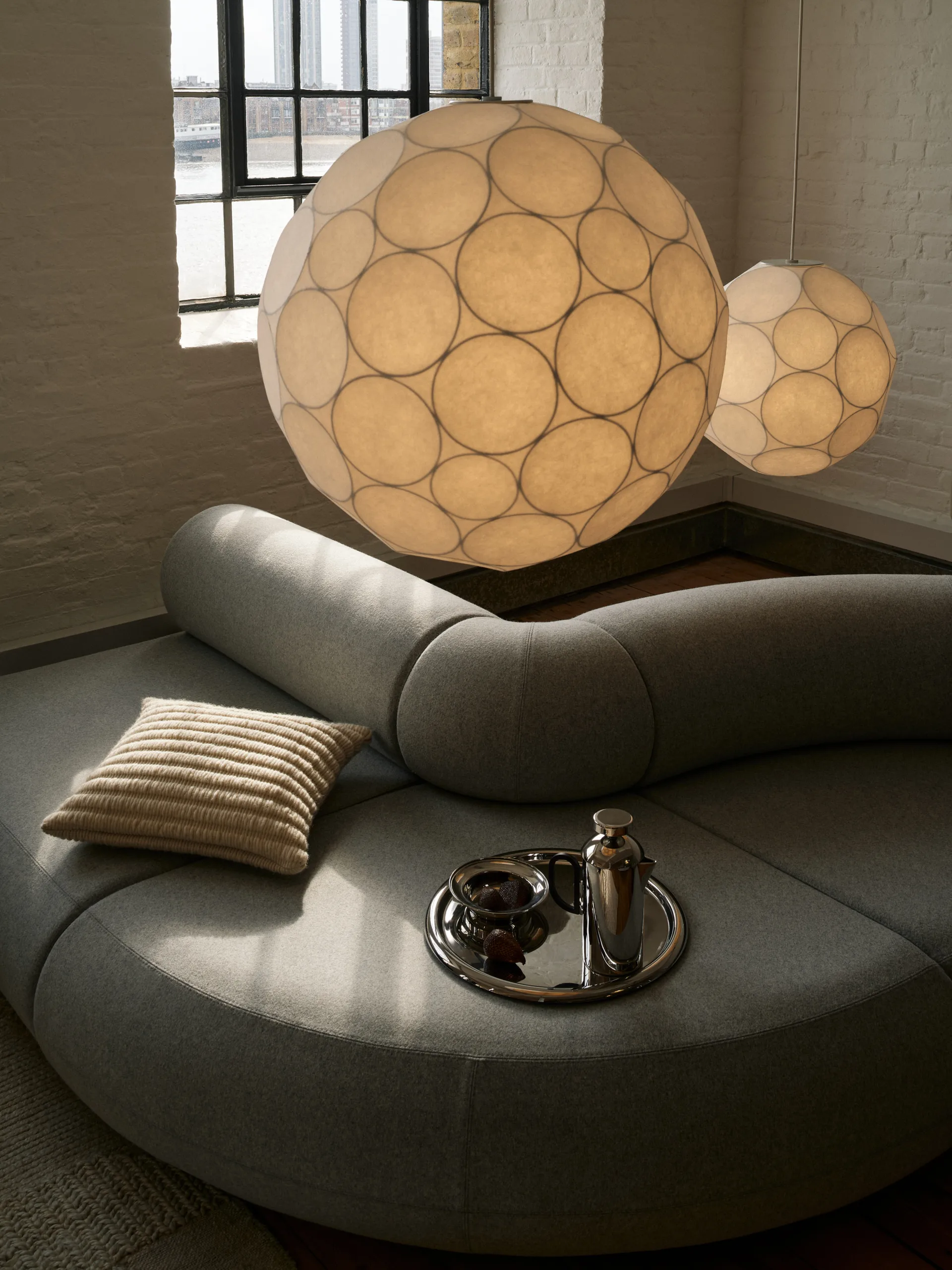Lampadario Soft Ø60 cm, Bianco Tom Dixon