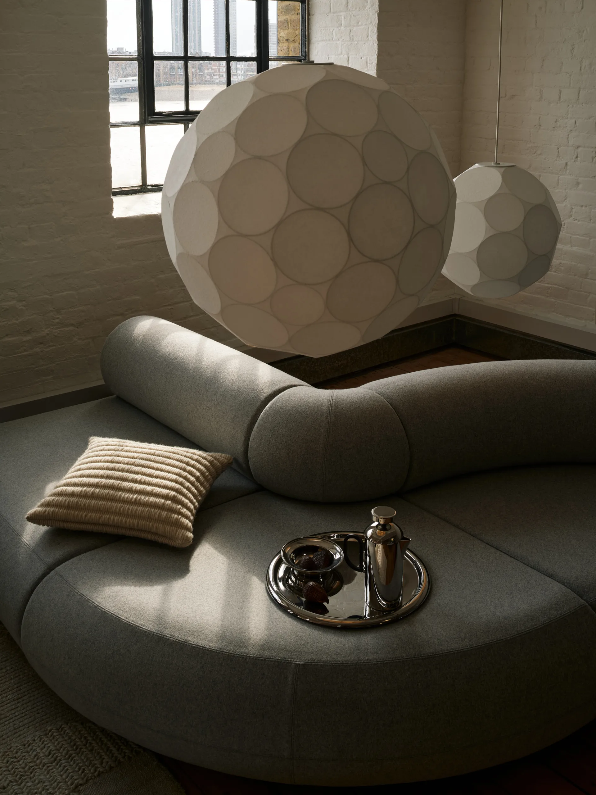 Lampadario Soft Ø60 cm, Bianco Tom Dixon