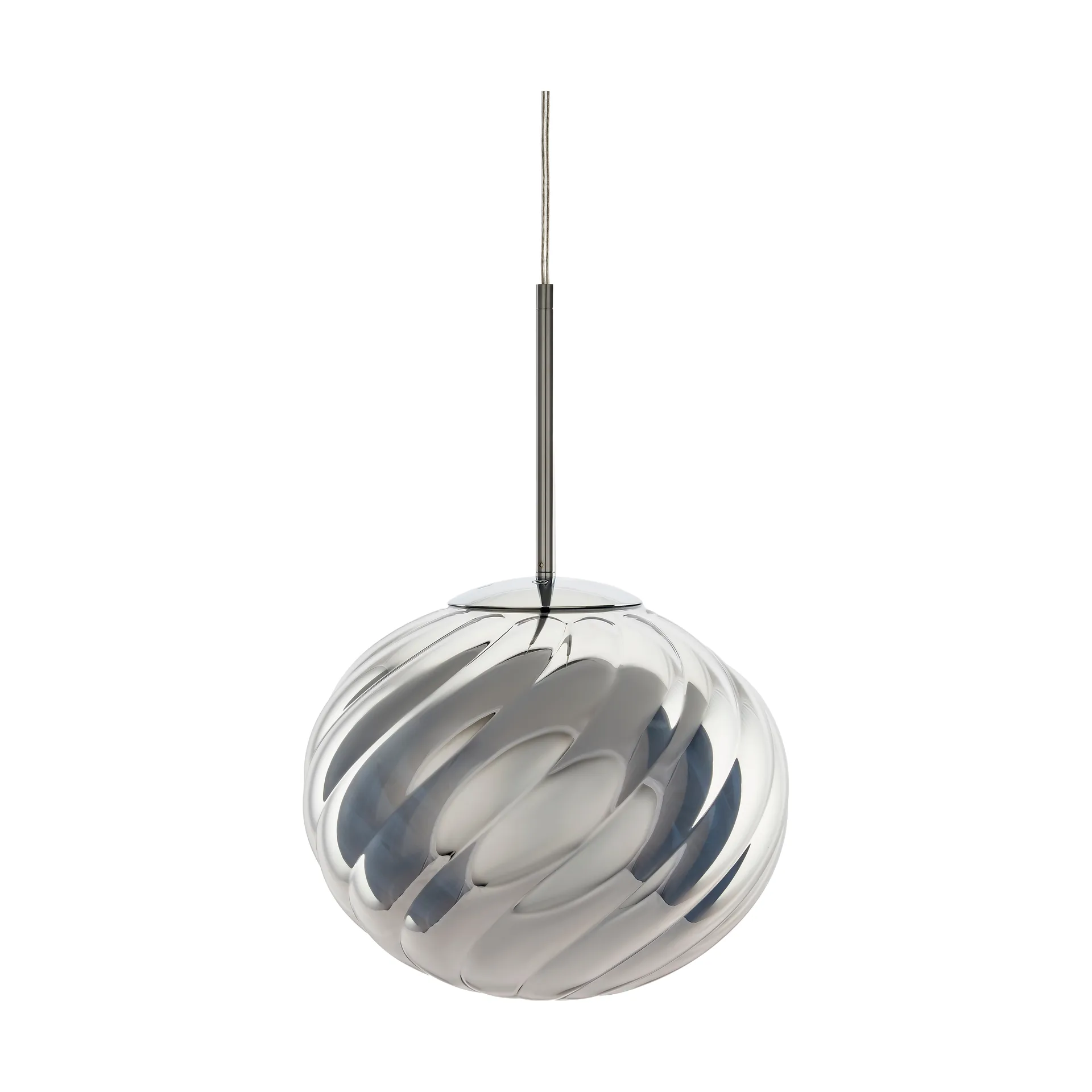 Lampadario Whirl Ø30 cm, Argento Tom Dixon