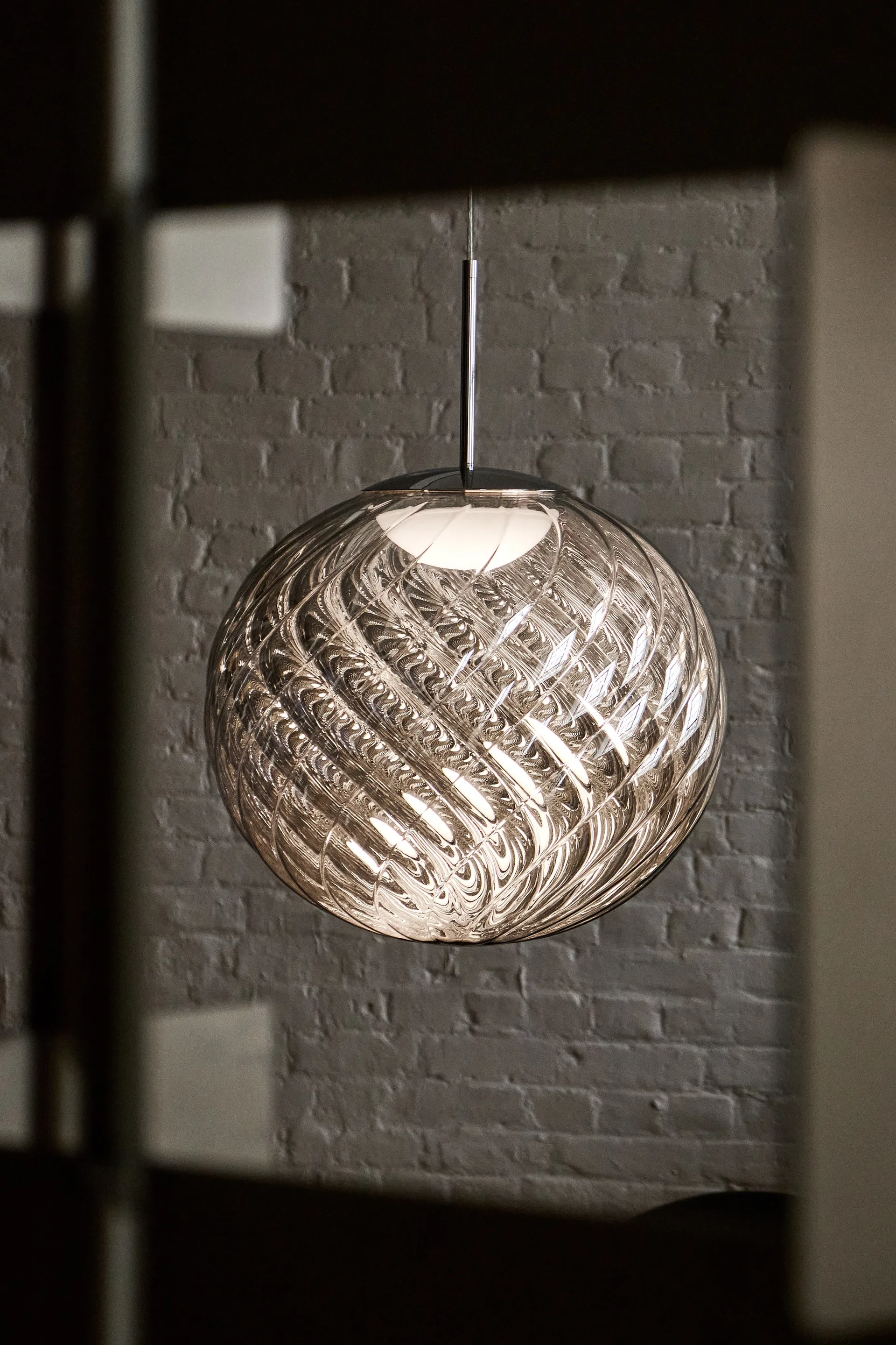 Lampadario Whirl Ø30 cm, Argento Tom Dixon