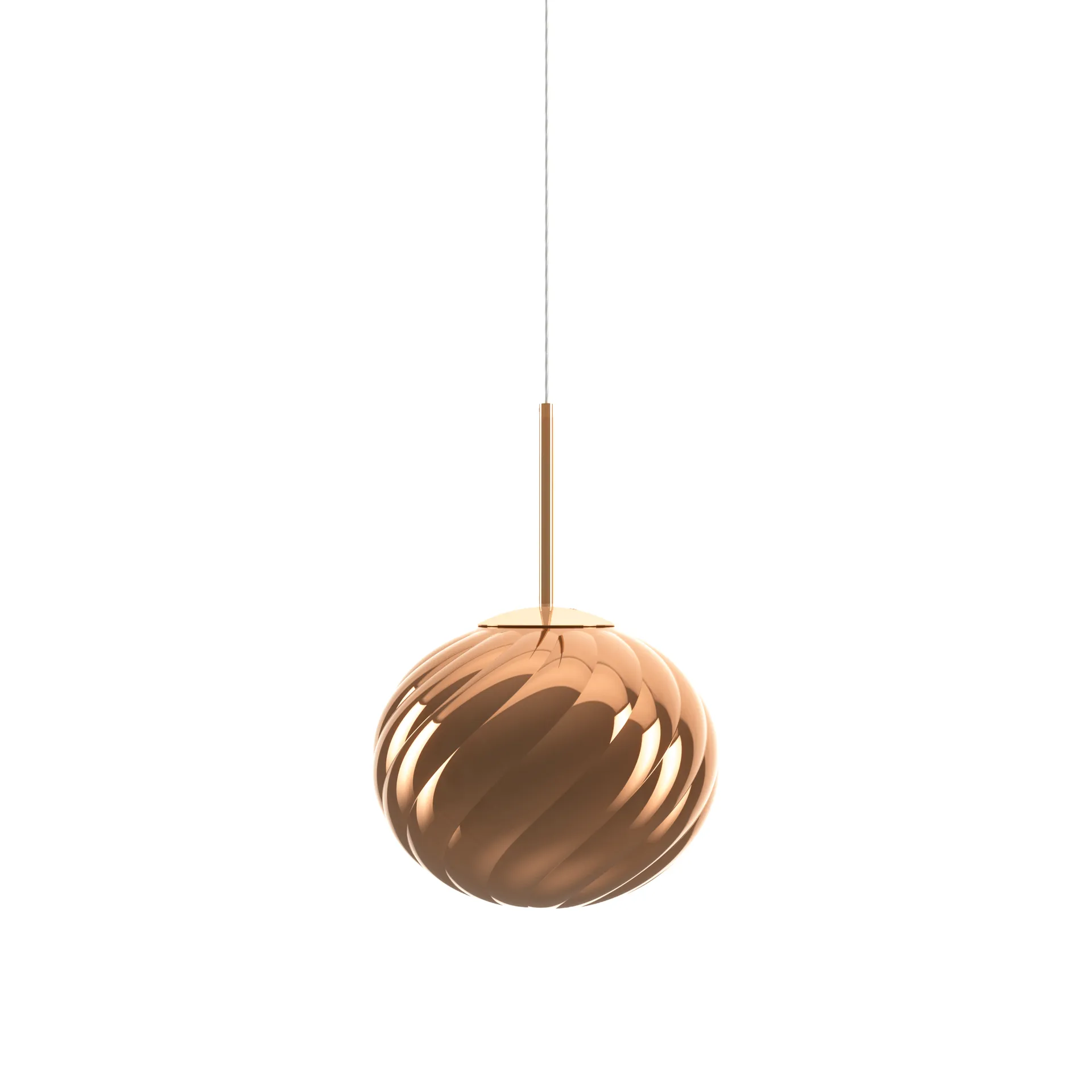 Lampadario Whirl Ø30 cm, Rame Tom Dixon