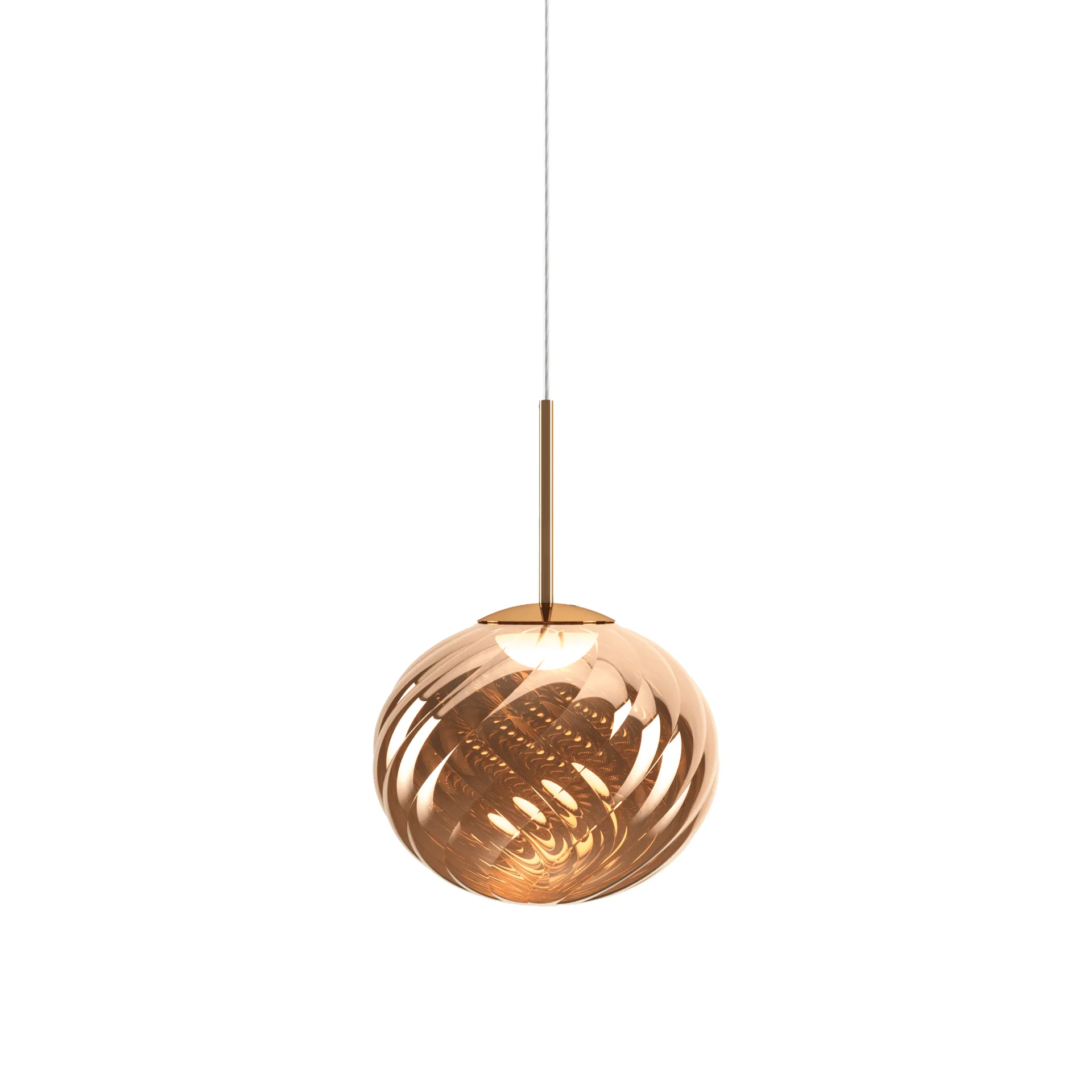 Lampadario Whirl Ø30 cm, Rame Tom Dixon