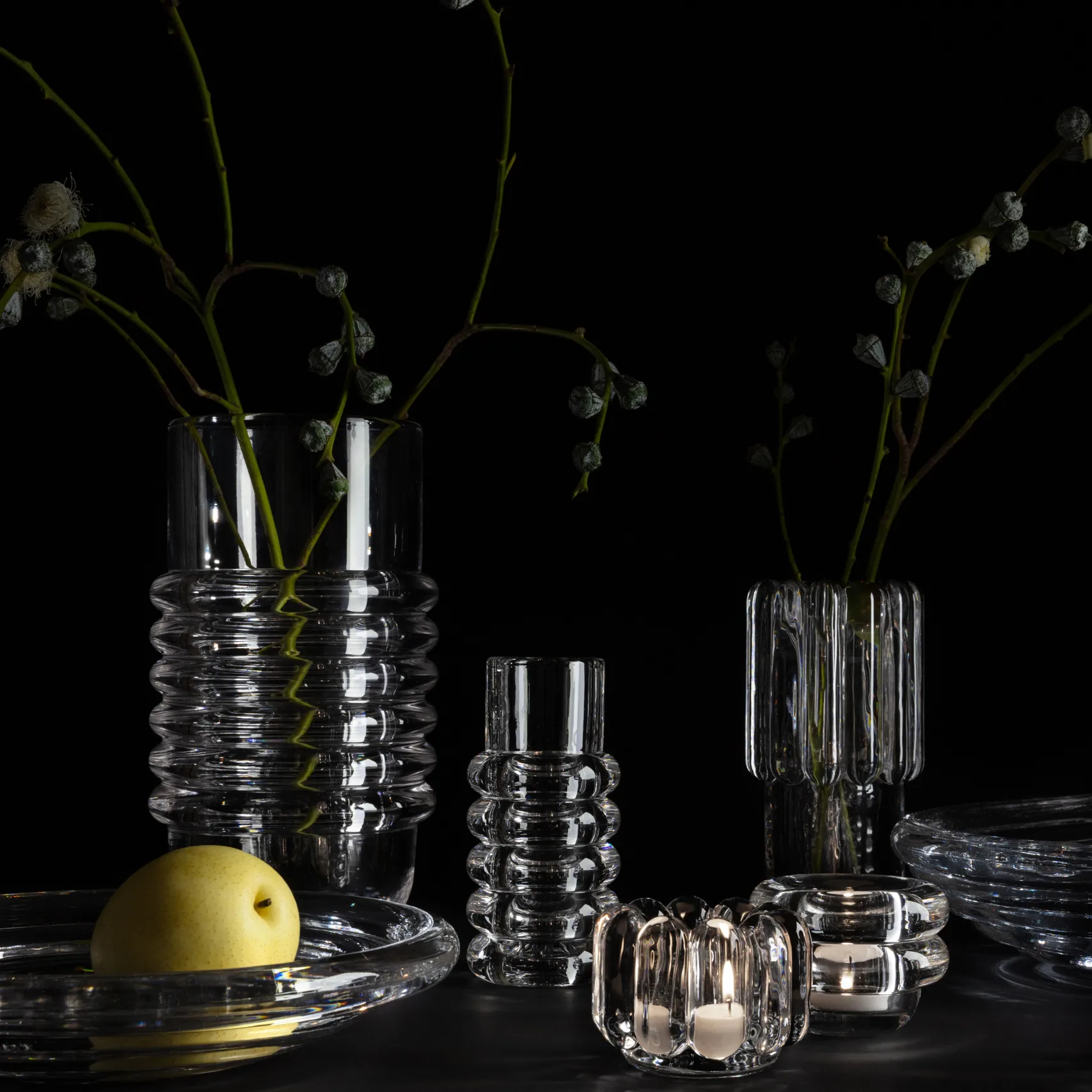 Lanterna verticale Press, trasparente Tom Dixon