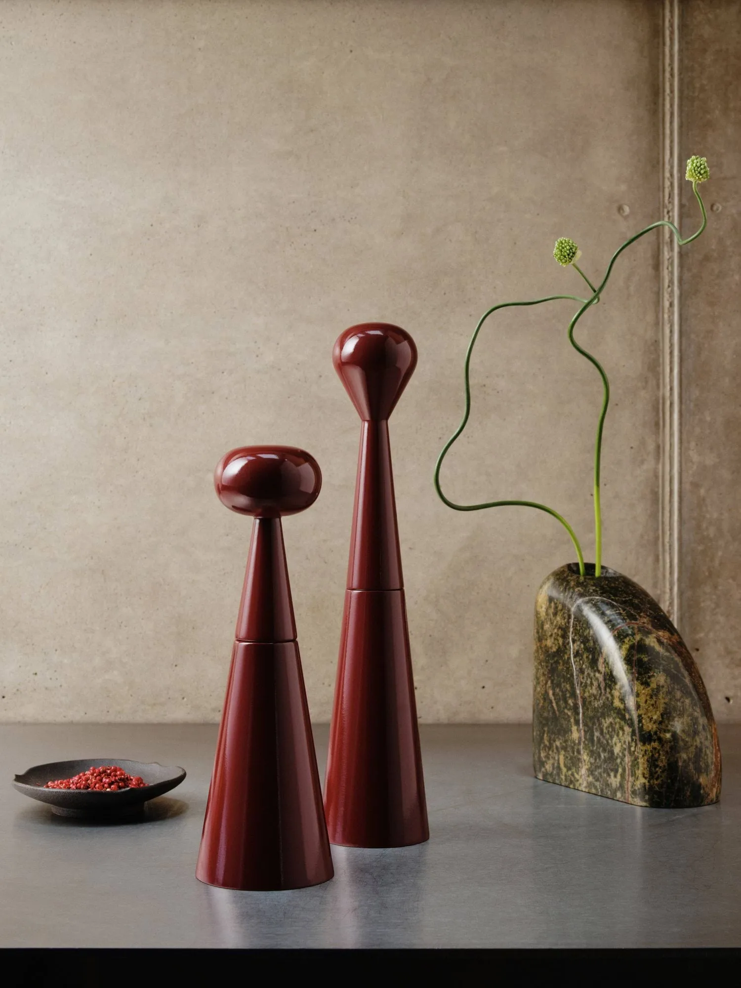 Macinapepe Brew Tall 33 cm, Borgogna Tom Dixon