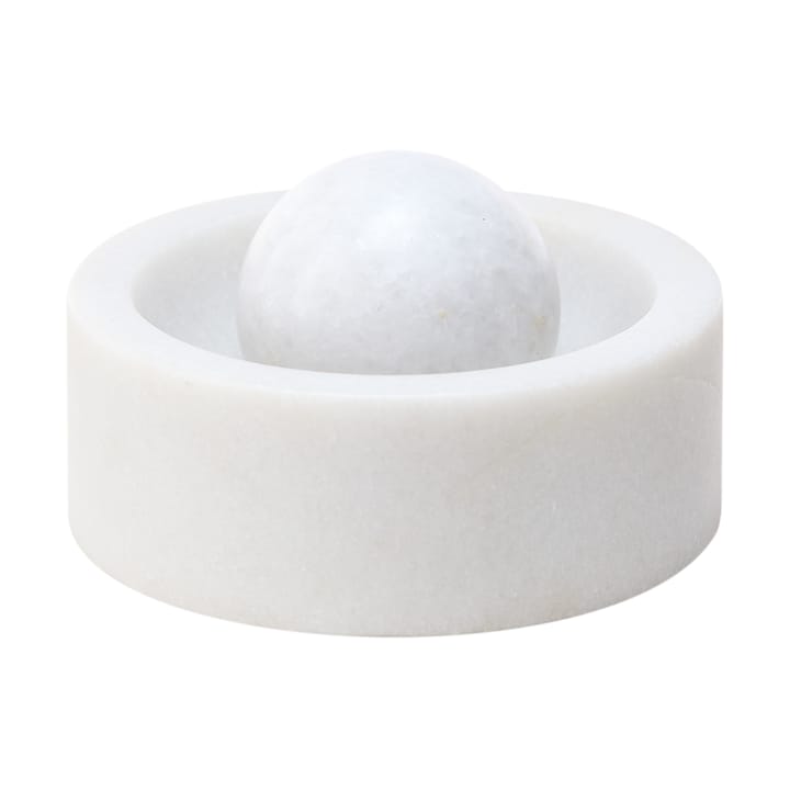Macinapepe Stone Ø12 cm - Marmo bianco - Tom Dixon