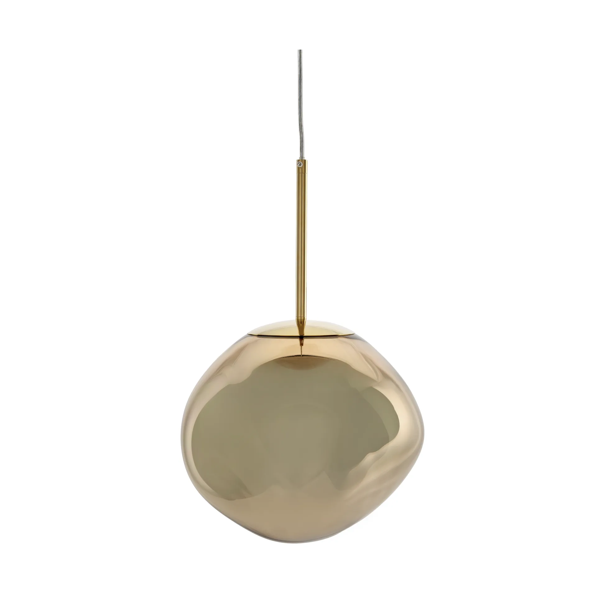 Melt lampada a sospensione LED, Bronze (bronzo), mini 27x28 cm Tom Dixon