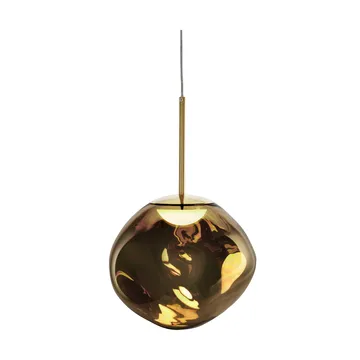Melt lampada a sospensione LED - Bronze (bronzo), mini 27x28 cm - Tom Dixon