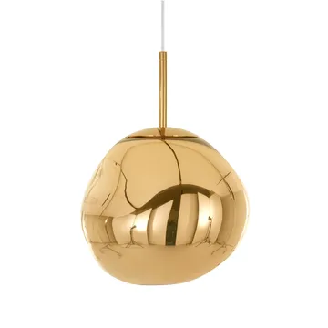 Melt lampada a sospensione LED - Gold (oro), mini 27x28 cm - Tom Dixon