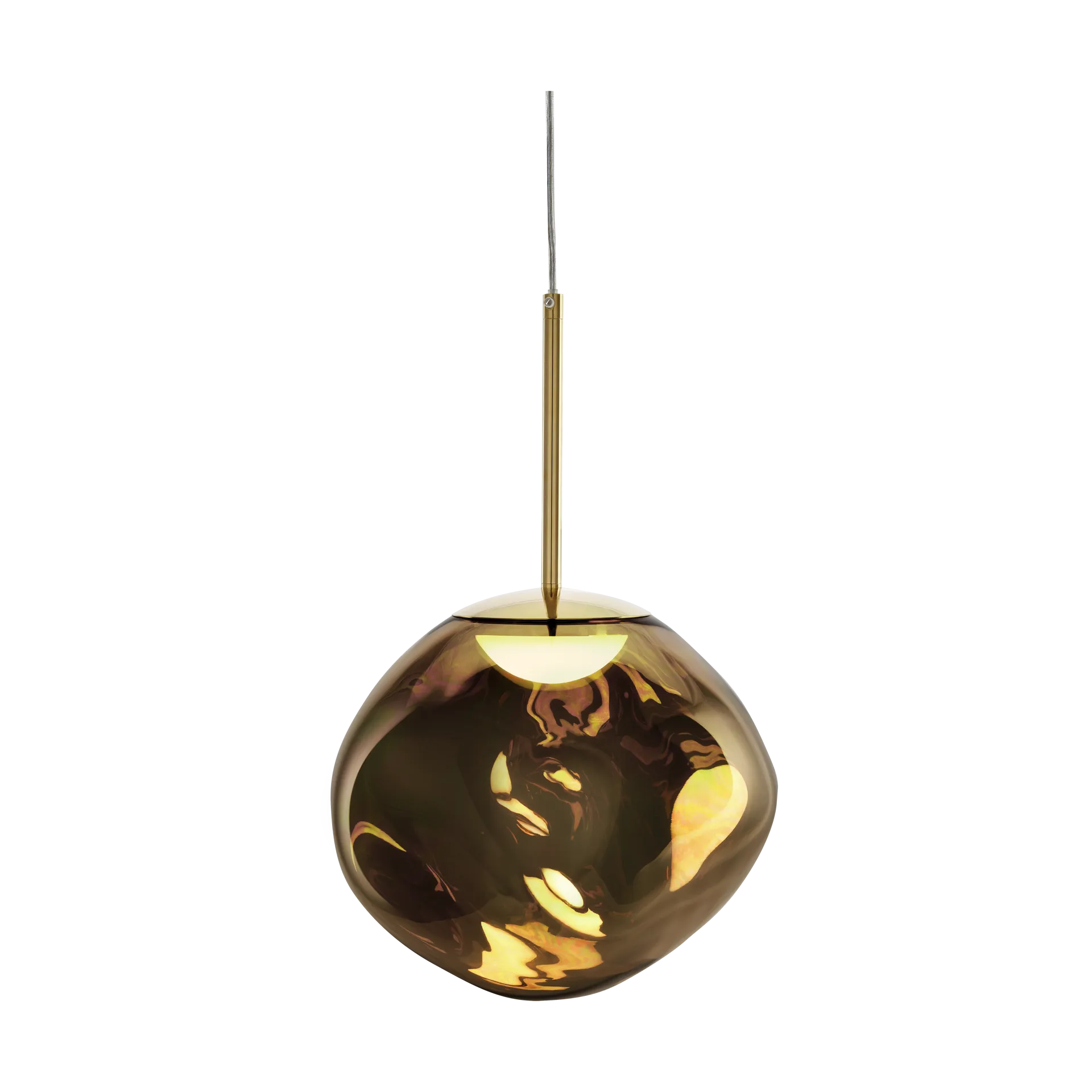 Mini lampada LED a sospensione Melt, Bronzo Tom Dixon