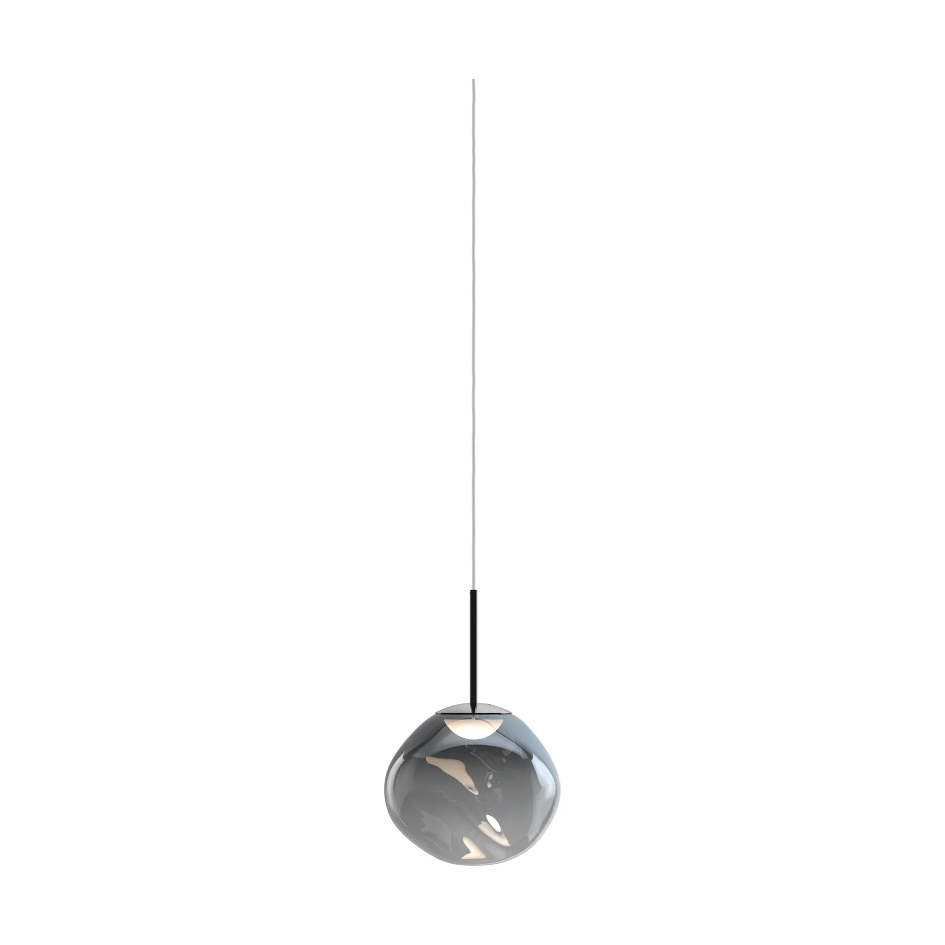 Mini lampada LED a sospensione Melt, Nichel Tom Dixon
