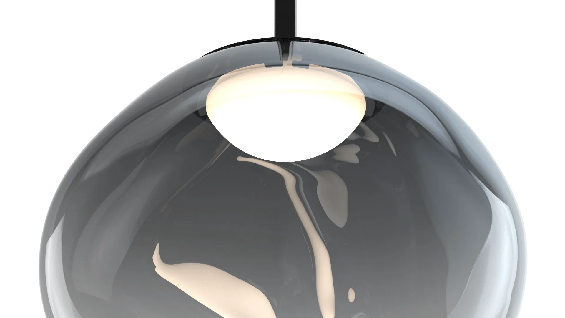Mini lampada LED a sospensione Melt, Nichel Tom Dixon