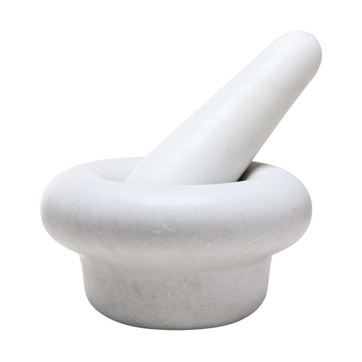 Pestello in pietra Ø20 cm - Marmo bianco - Tom Dixon